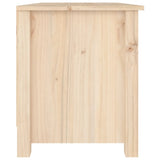 Shoe Bench 70X38X45.5 Cm Solid Wood Pine