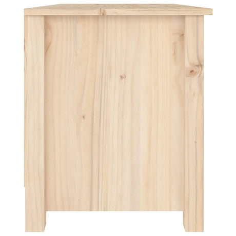 Shoe Bench 70X38X45.5 Cm Solid Wood Pine