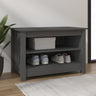 Shoe Bench 70X38X45.5 Cm Solid Wood Pine