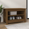 Shoe Bench 70X38X45.5 Cm Solid Wood Pine