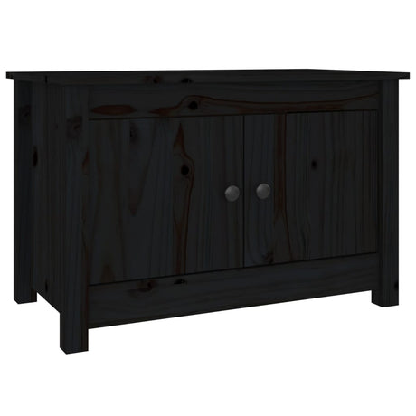 Shoe Cabinet 70X38X45.5 Cm Solid Wood Pine
