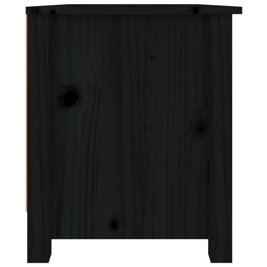 Shoe Cabinet 70X38X45.5 Cm Solid Wood Pine
