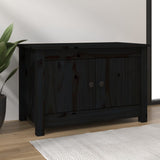 Shoe Cabinet 70X38X45.5 Cm Solid Wood Pine