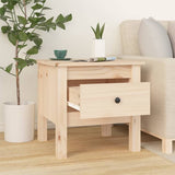 Side Table Solid Wood Pine