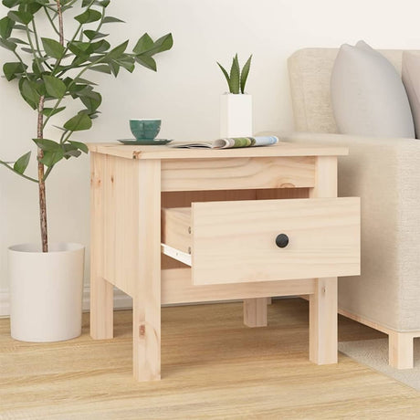 Side Table Solid Wood Pine