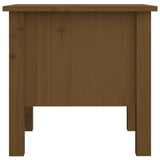 Side Table Honey Brown 40x40x39 cm Solid Wood Pine