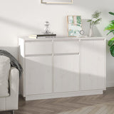 Sideboard 110X34X75 Cm Solid Wood Pine