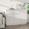 Sideboard 110X34X75 Cm Solid Wood Pine