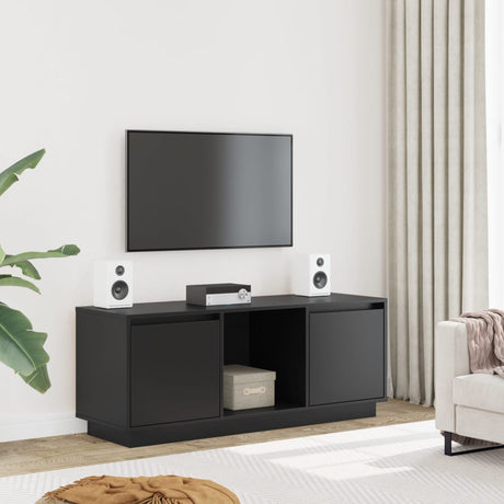 Tv Cabinet 110.5X35X44 Cm Solid Wood Pine