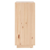 Sideboard 38X35X80 Cm Solid Wood Pine