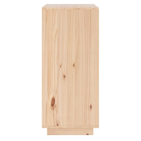 Sideboard 38X35X80 Cm Solid Wood Pine