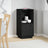 Sideboard 38X35X80 Cm Solid Wood Pine