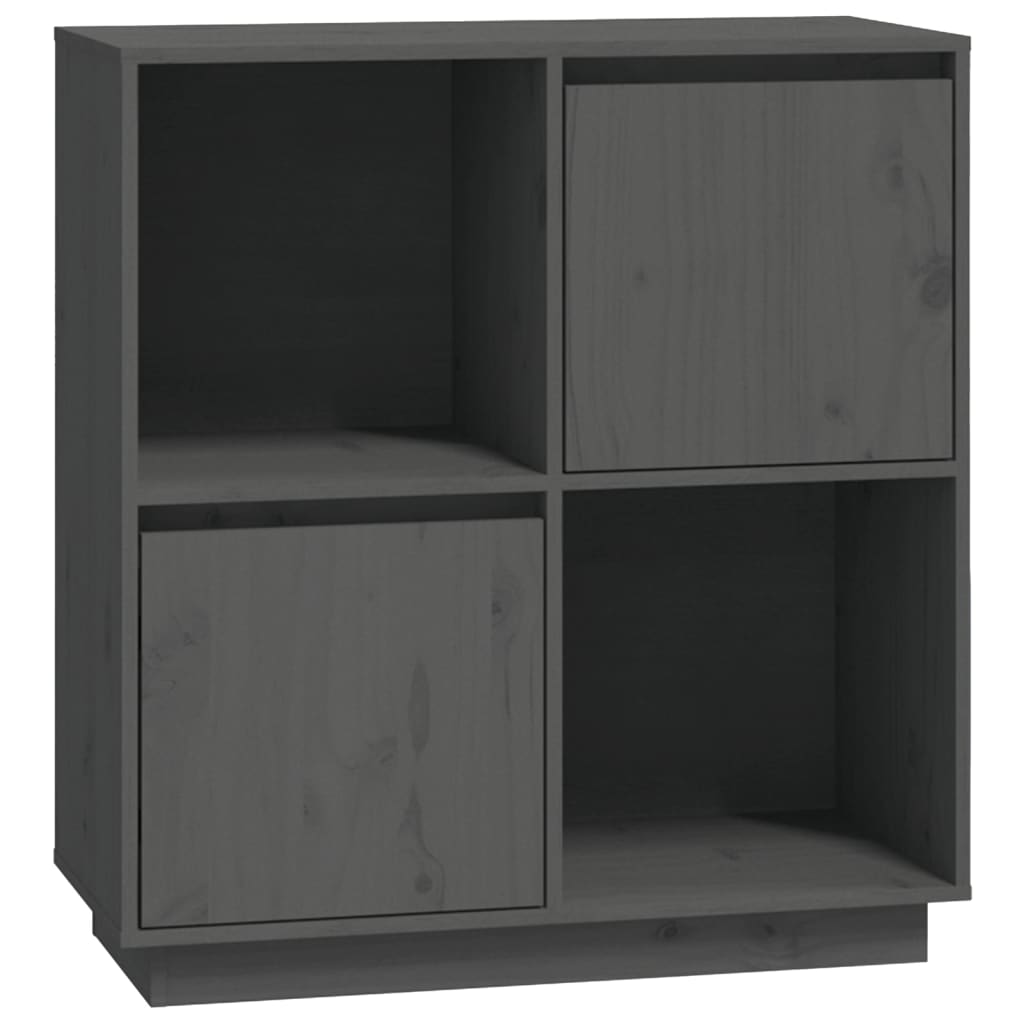 Sideboard 74X35X80 Cm Solid Wood Pine