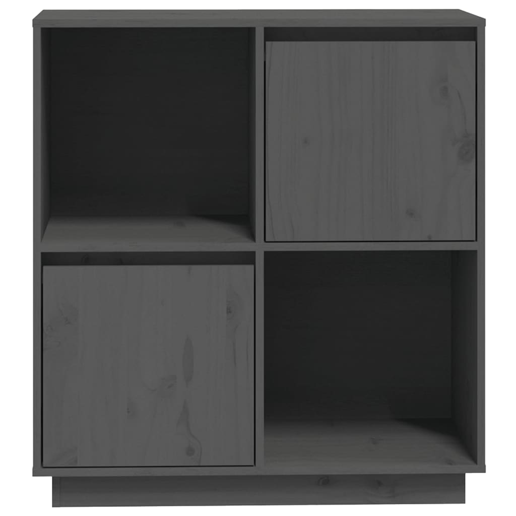 Sideboard 74X35X80 Cm Solid Wood Pine