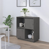 Sideboard 74X35X80 Cm Solid Wood Pine