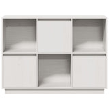 Sideboard 110.5X35X80 Cm Solid Wood Pine
