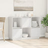 Sideboard 110.5X35X80 Cm Solid Wood Pine