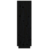 Highboard 38X35X117 Cm Solid Wood Pine