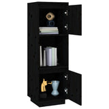 Highboard 38X35X117 Cm Solid Wood Pine