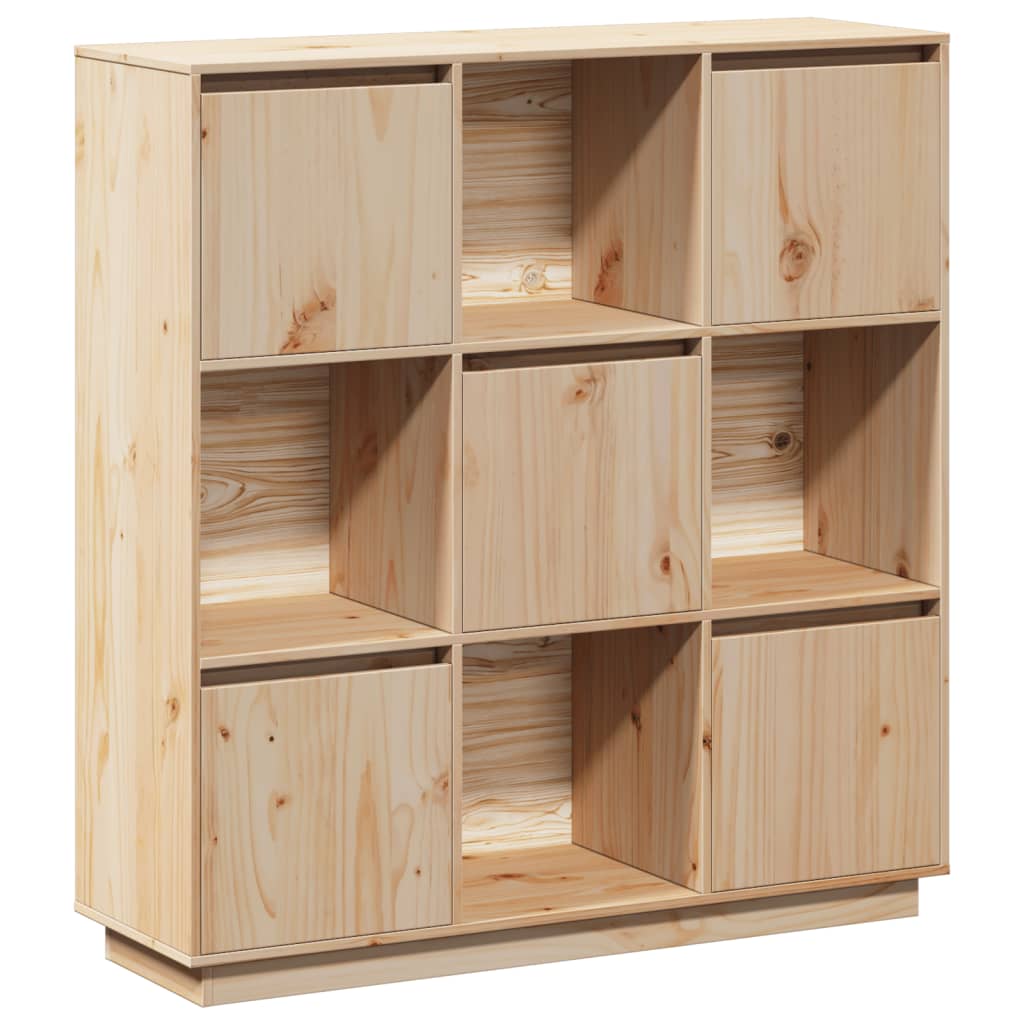 Highboard 110.5X35X117 Cm Solid Wood Pine