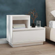 Bedside Cabinet 60X34X51 Cm Solid Wood Pine