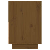 Bedside Cabinet 60X34X51 Cm Solid Wood Pine