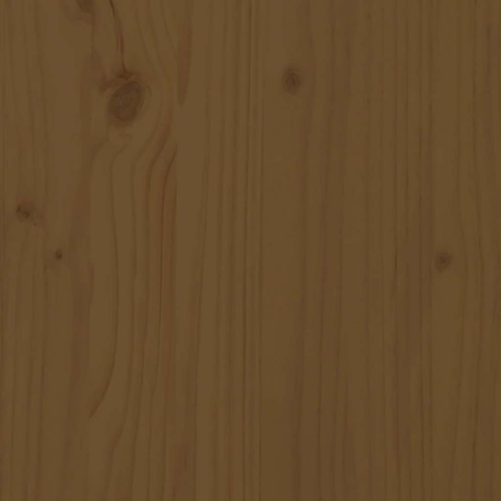 Bedside Cabinet 60X34X51 Cm Solid Wood Pine