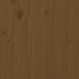 Bedside Cabinet 60X34X51 Cm Solid Wood Pine