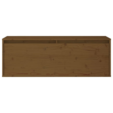 Tv Cabinets 2 Pcs Solid Wood Pine