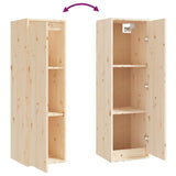 Tv Cabinets 3 Pcs Solid Wood Pine