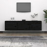 Tv Cabinets 3 Pcs Solid Wood Pine