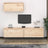 Tv Cabinets 3 Pcs Solid Wood Pine