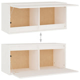 Tv Cabinets 3 Pcs Solid Wood Pine