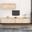 Tv Cabinets 3 Pcs Solid Wood Pine