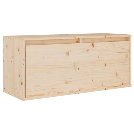 Tv Cabinets 4 Pcs Solid Wood Pine