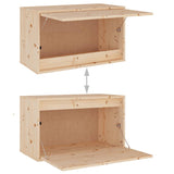 Tv Cabinets 4 Pcs Solid Wood Pine