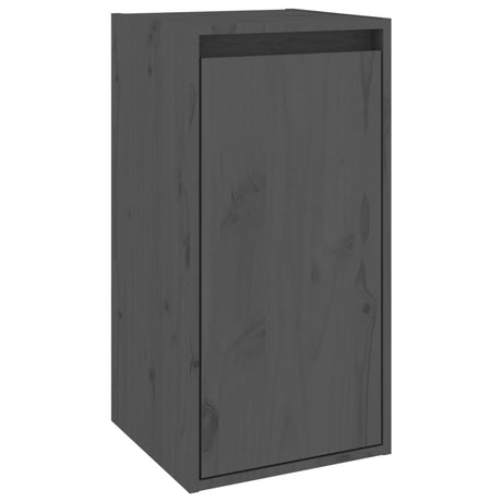 Tv Cabinets 2 Pcs Solid Wood Pine