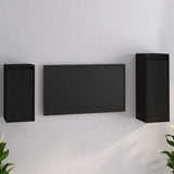 Tv Cabinets 2 Pcs Solid Wood Pine