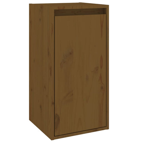 Tv Cabinets 3 Pcs Solid Wood Pine