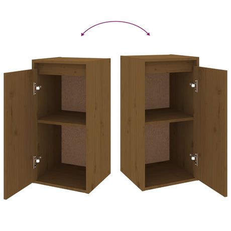 Tv Cabinets 3 Pcs Solid Wood Pine