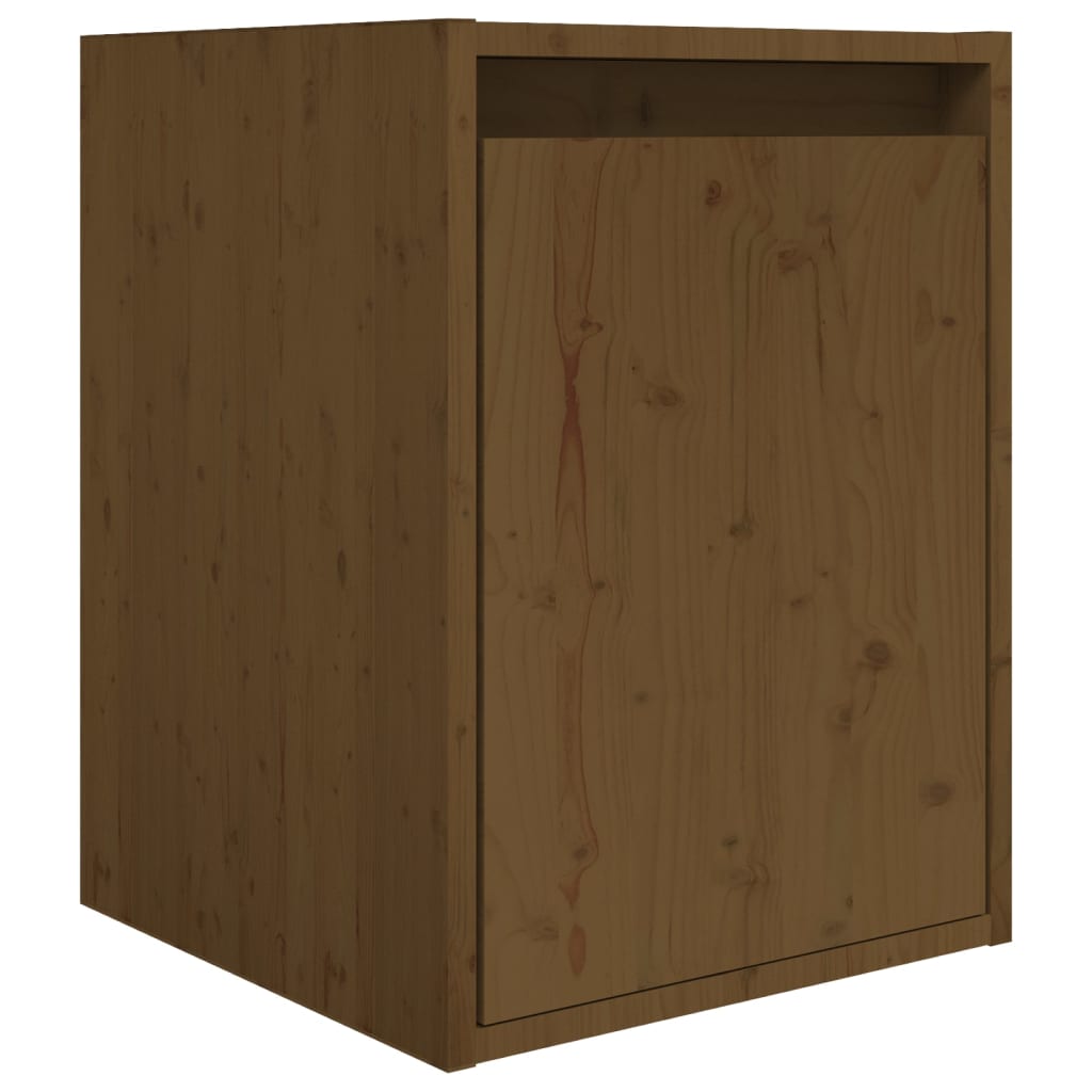 Tv Cabinets 3 Pcs Solid Wood Pine