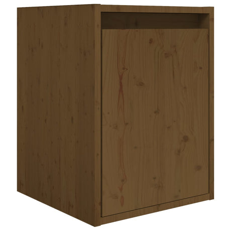 Tv Cabinets 3 Pcs Solid Wood Pine
