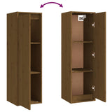 Tv Cabinets 3 Pcs Solid Wood Pine