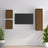 Tv Cabinets 3 Pcs Solid Wood Pine