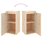 Tv Cabinets 4 Pcs Solid Wood Pine