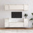 Tv Cabinets 6 Pcs Solid Wood Pine