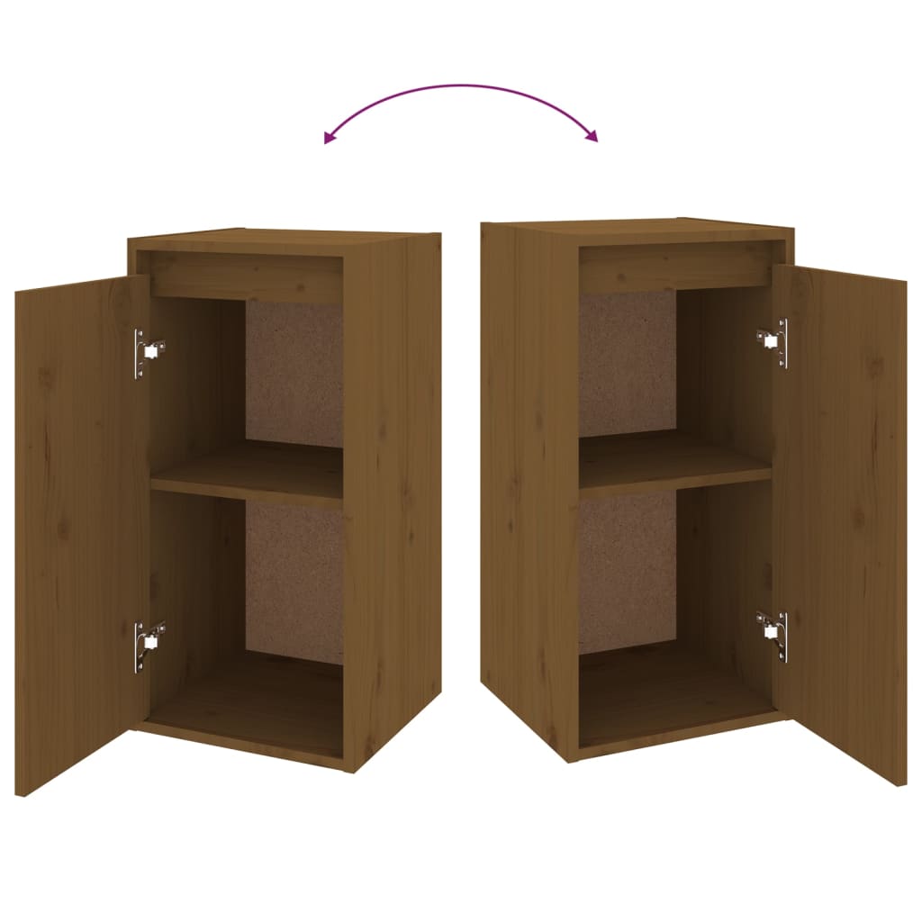 Tv Cabinets 6 Pcs Solid Wood Pine