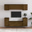 Tv Cabinets 6 Pcs Solid Wood Pine