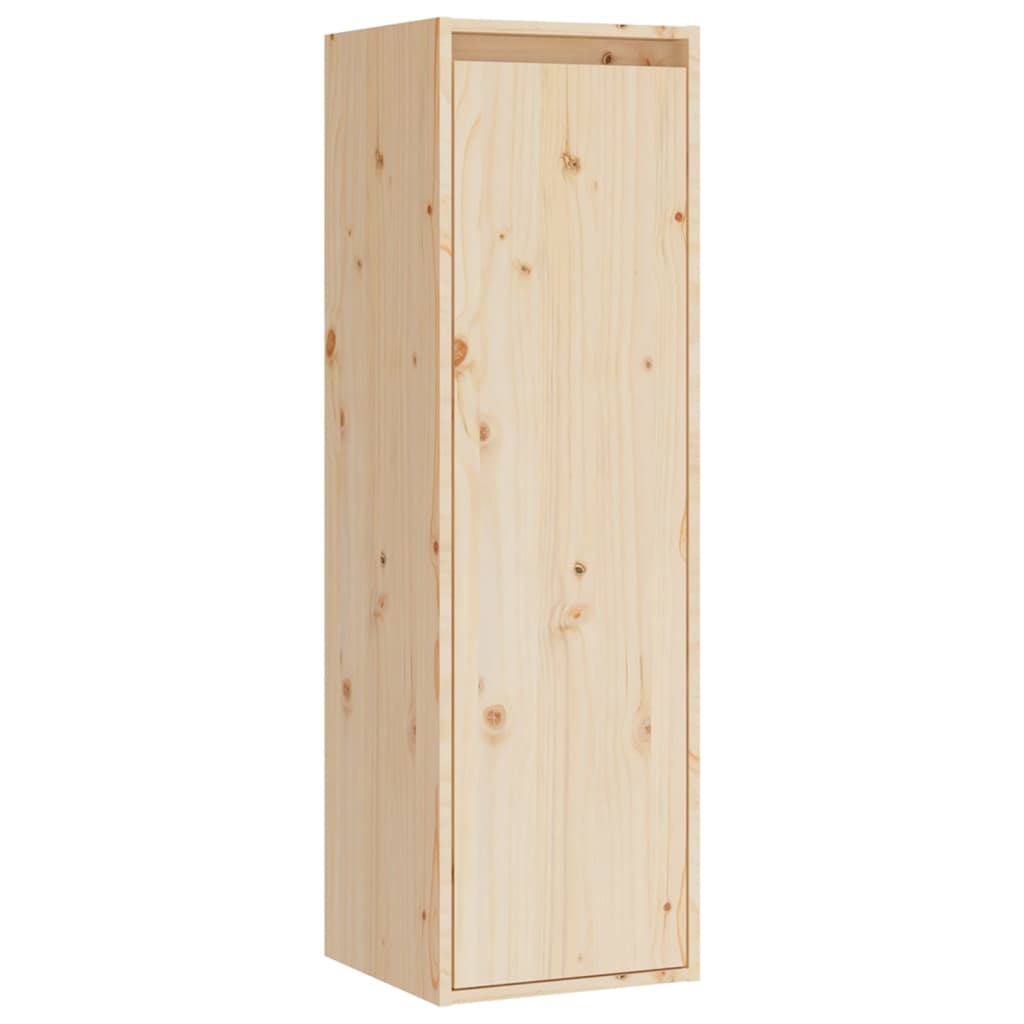 Tv Cabinets 8 Pcs Solid Wood Pine
