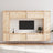 Tv Cabinets 8 Pcs Solid Wood Pine